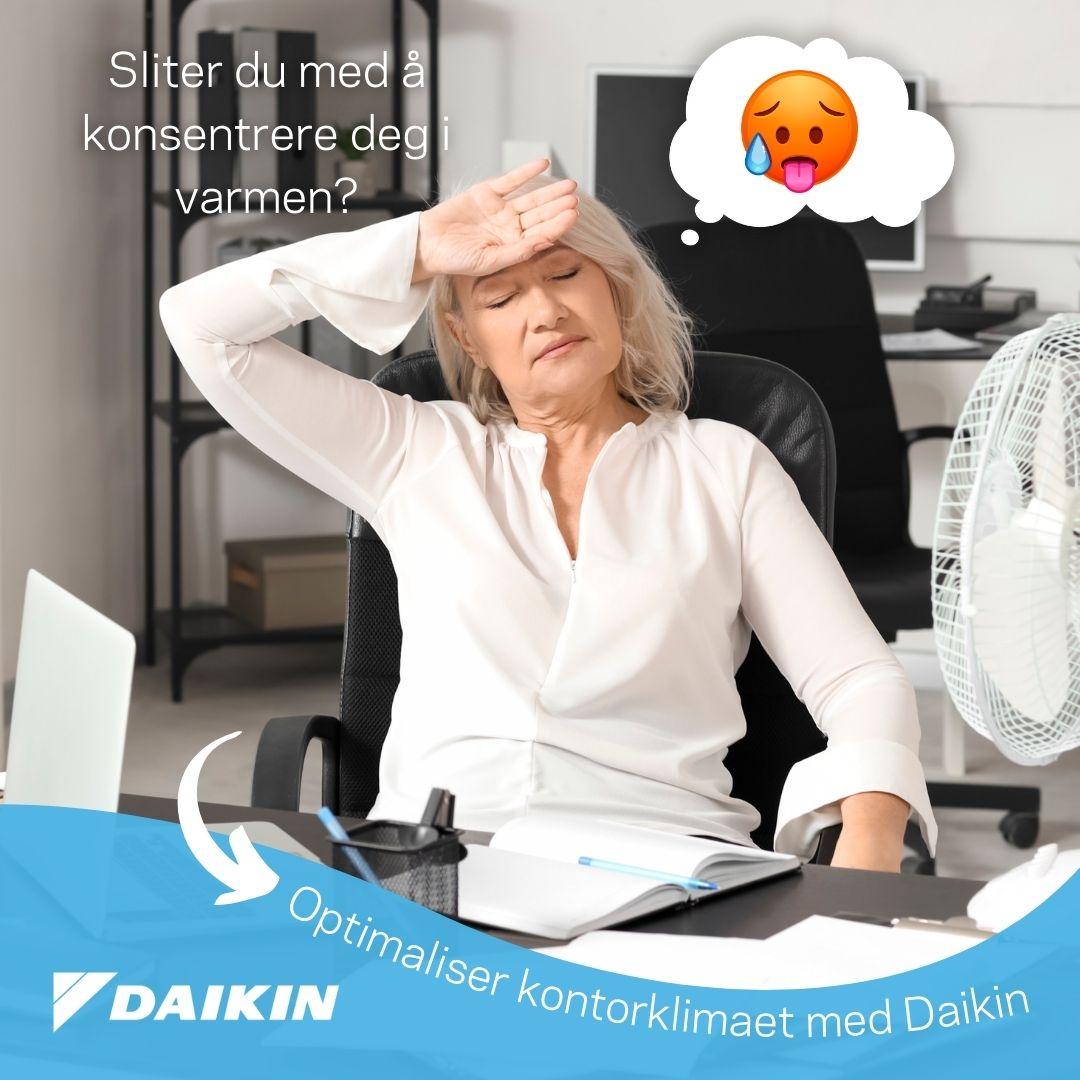 Optimalt inneklima med Daikin varmepumpe