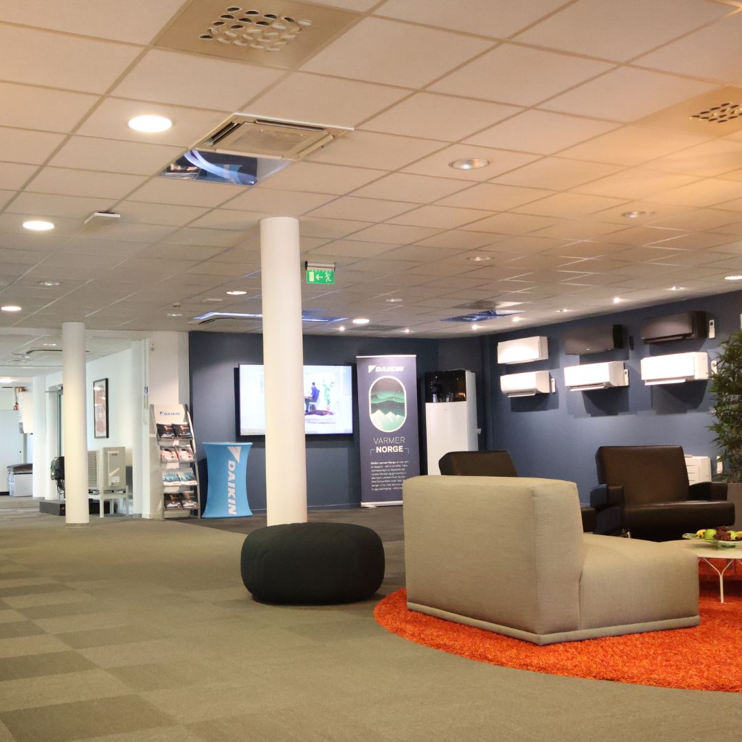 Hvorfor velge Daikin SkyAir til ditt næringsbygg?