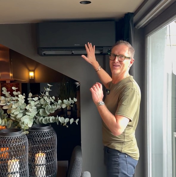 Halvor Bakke fikk et varmere hjem med Daikin Stylish