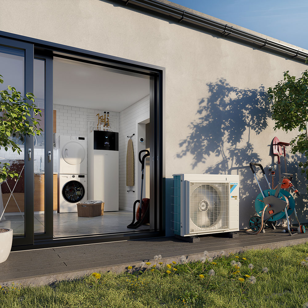 Daikin Luft/vann varmepumper